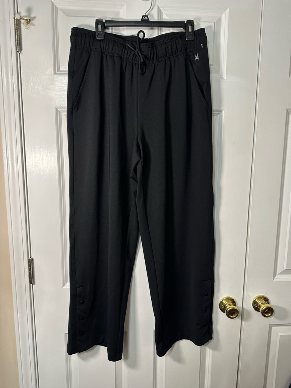 Spyder Women's Black Drawstring Track Joggers